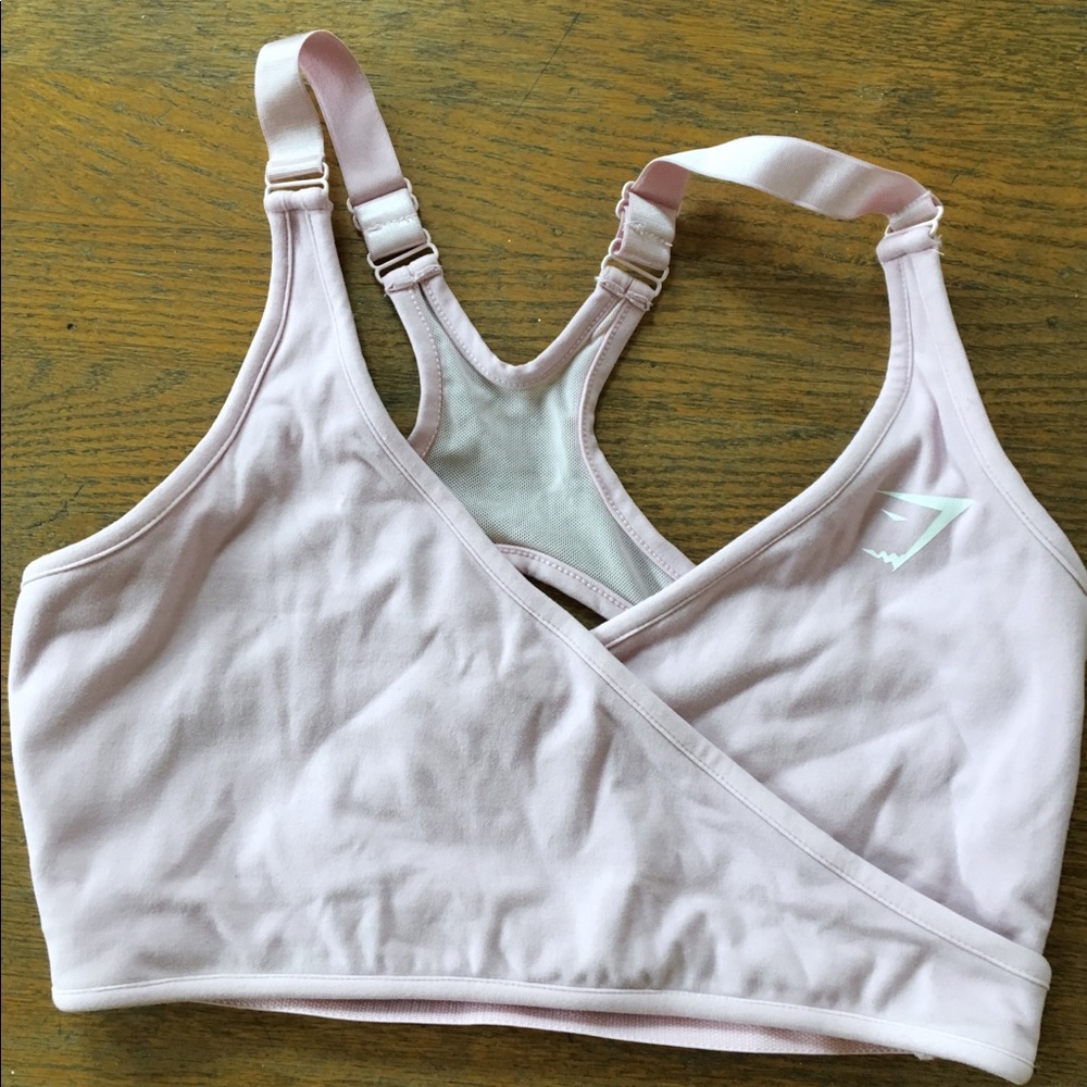 GymShark Elite Sports Bra Pink!